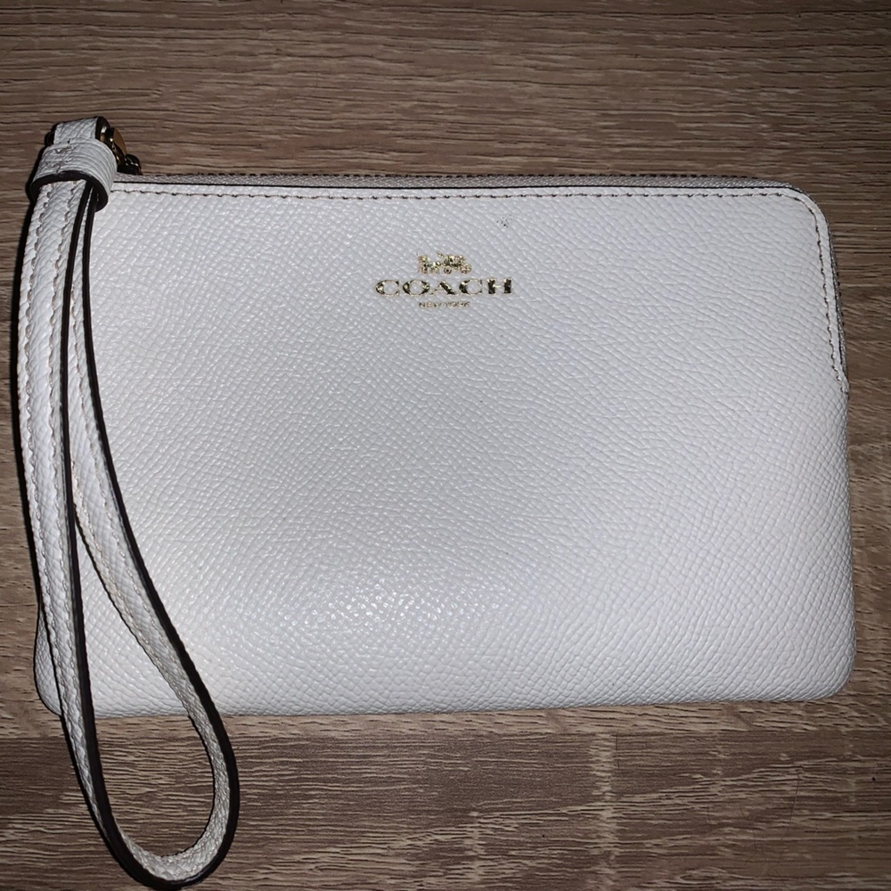 White Coach Wristlet
